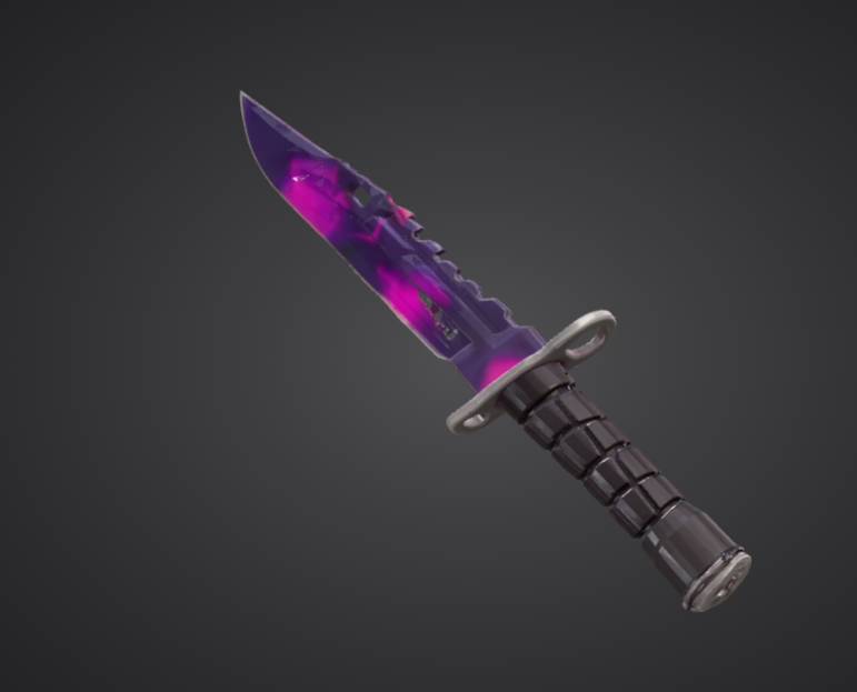 CS2 M9 Bayonet Galaxy Style Prop Knife