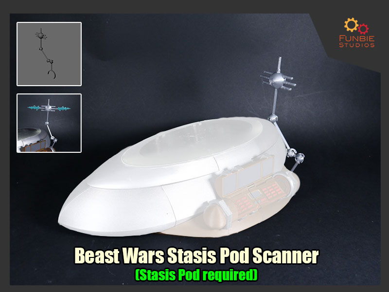 Beast Wars Stasis Pod Scanner (Stasis Pod required)