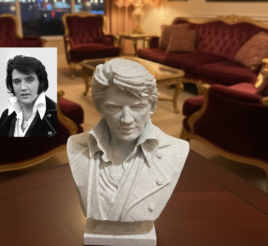 Elvis Aaron Presley (The king) Bust