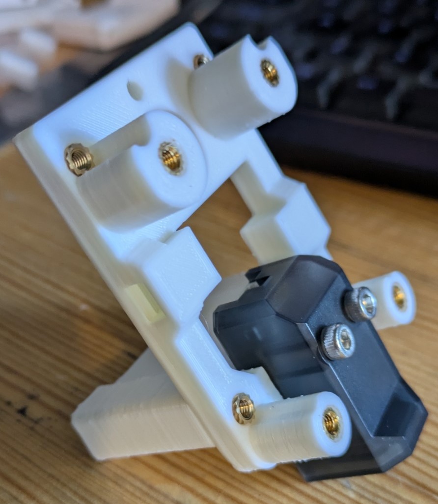 Eddy Coil mount for A4T toolhead on SimpleCore 3D model