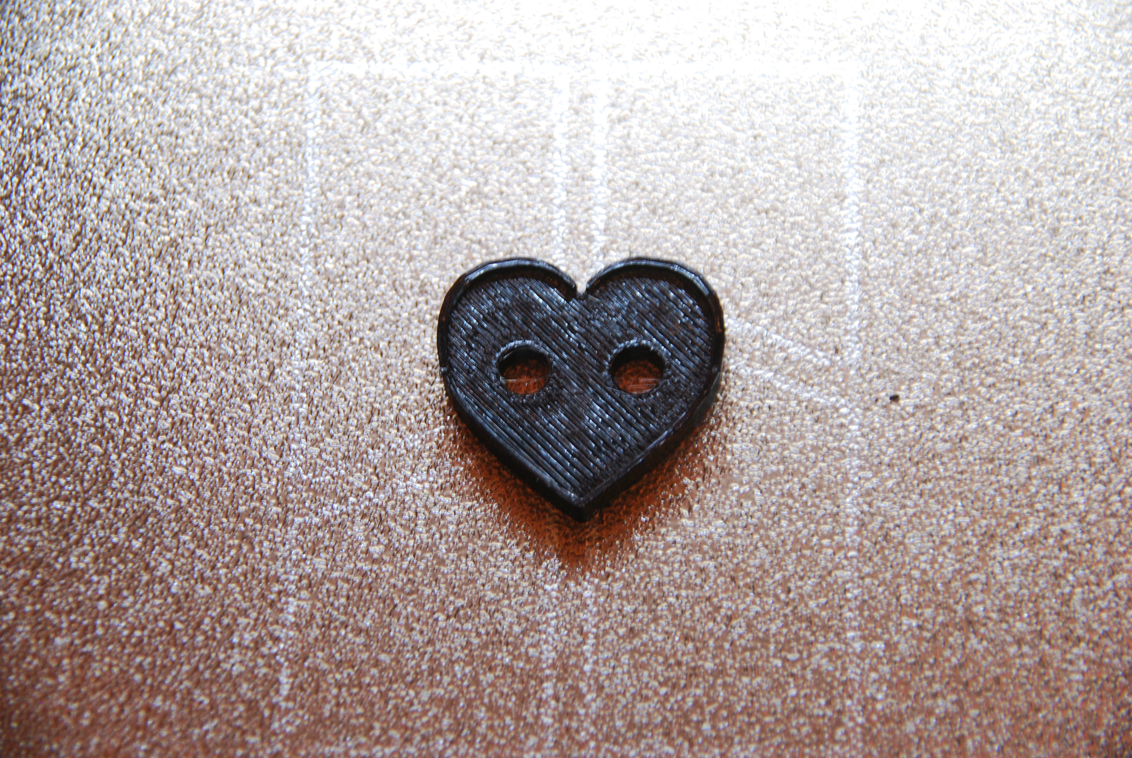 Miniatura 3 do modelo 3D Heart button