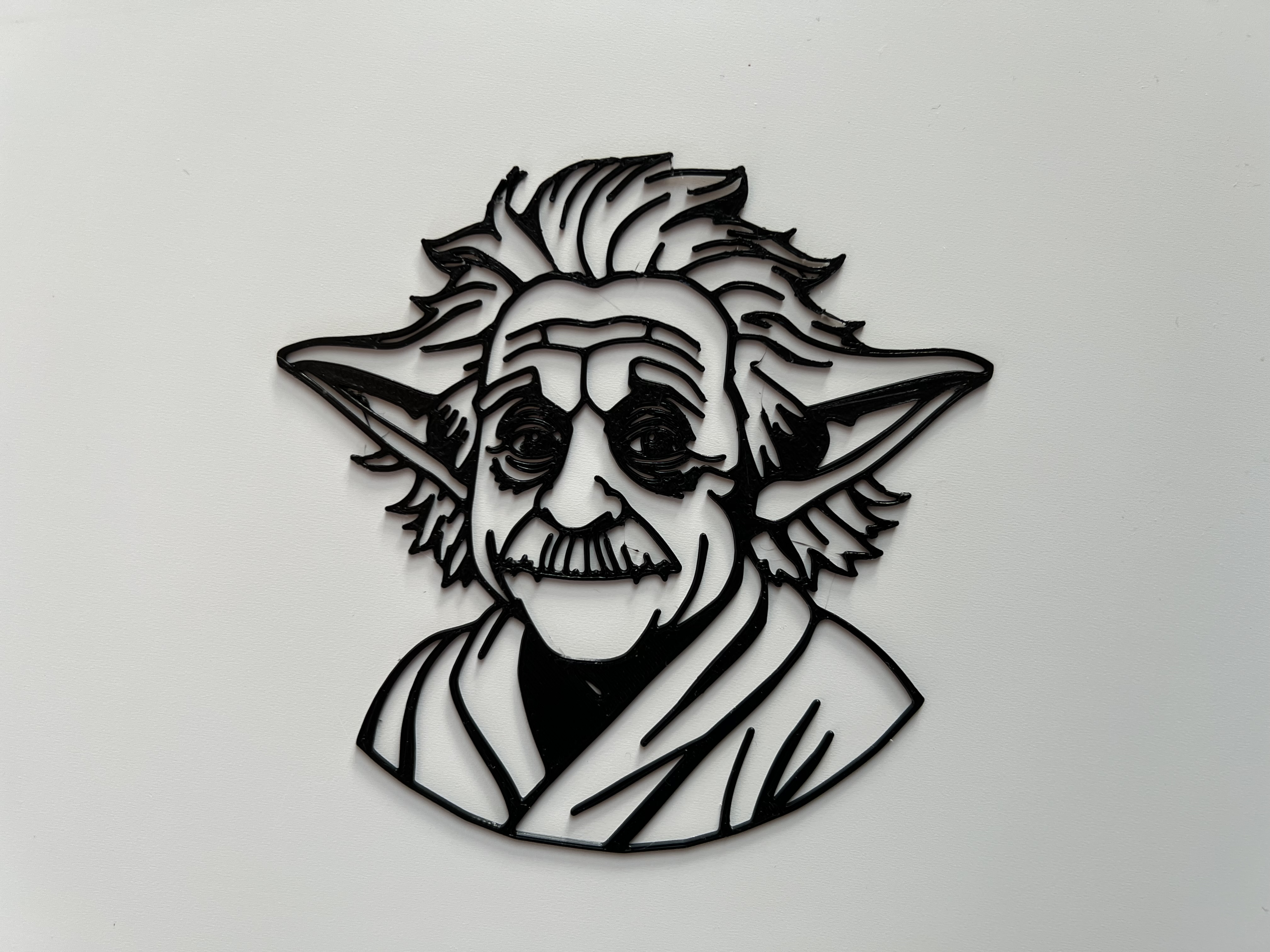 Yoda Wall Art #4 (Einstein)