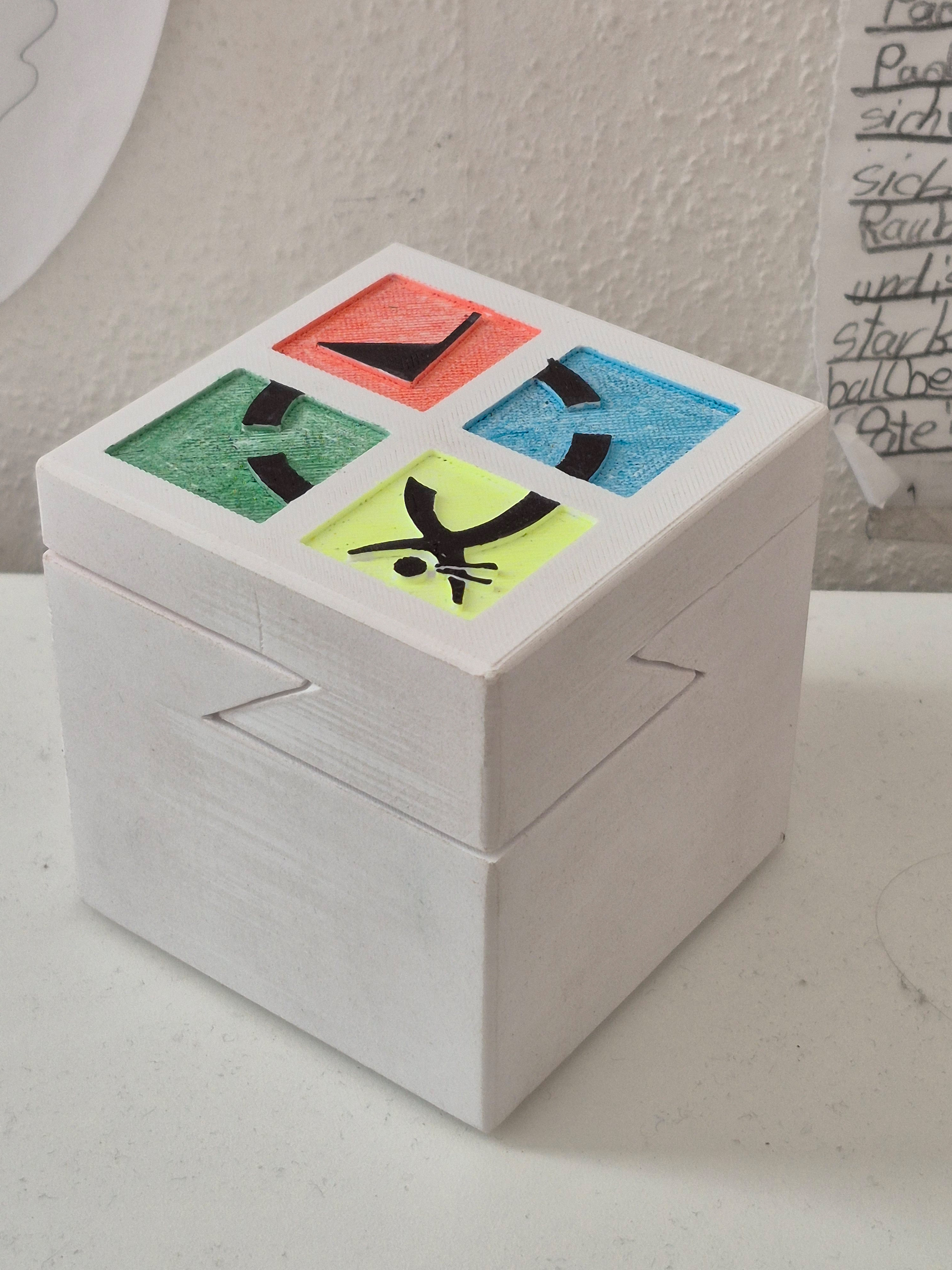 Geocaching Knobelbox Level 1