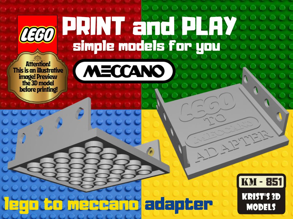 lego to meccano adapter