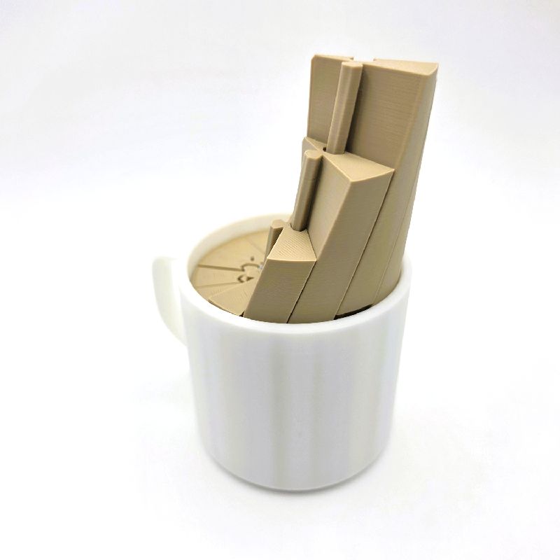 COFFEE MUG TWIST FIDGET by FilliFuu | Download free STL model ...