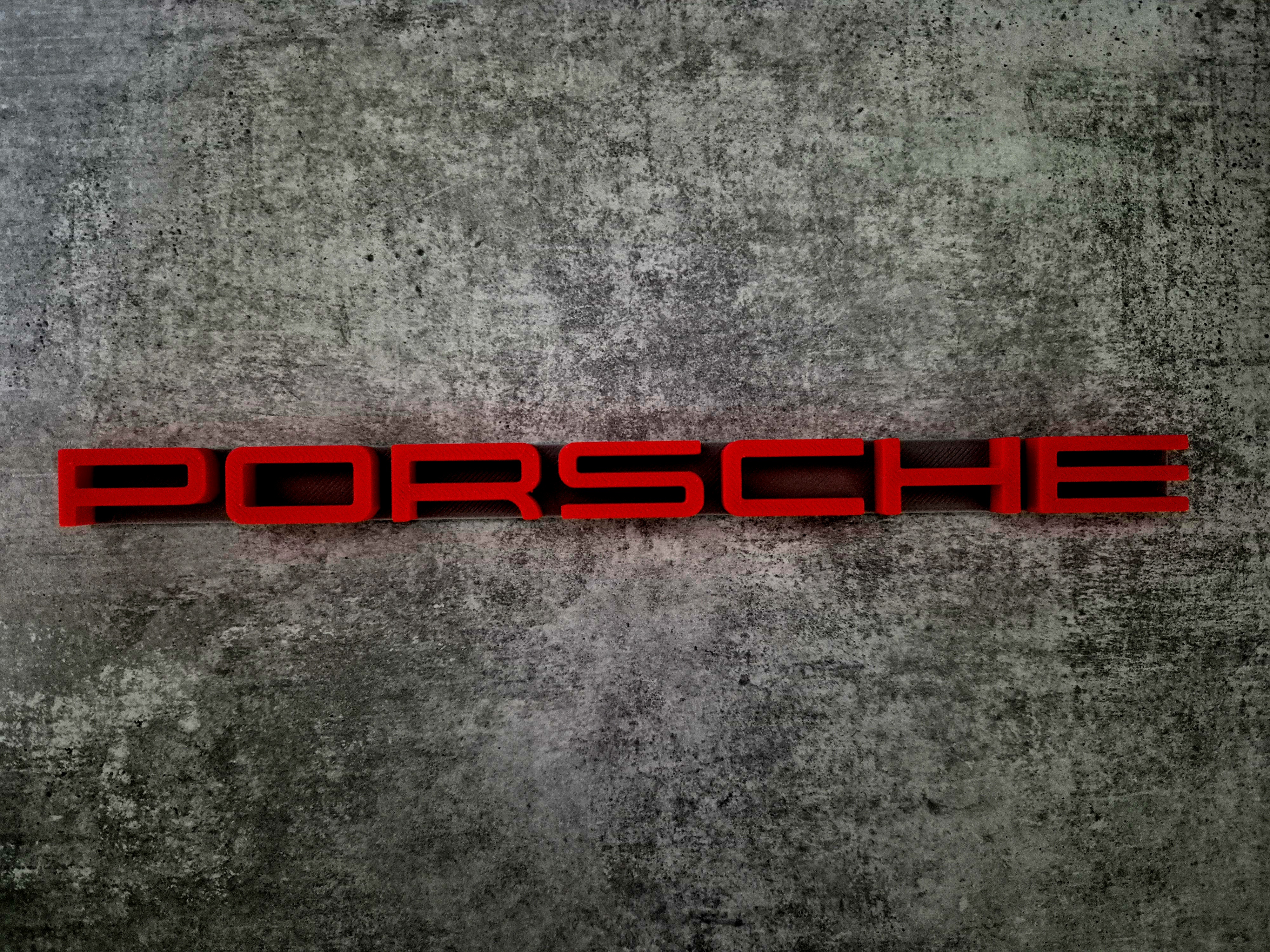 Porsche Logo 3D