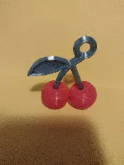 Cherry Keychain