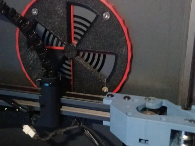 SV08 adjustable exhaust fan cover