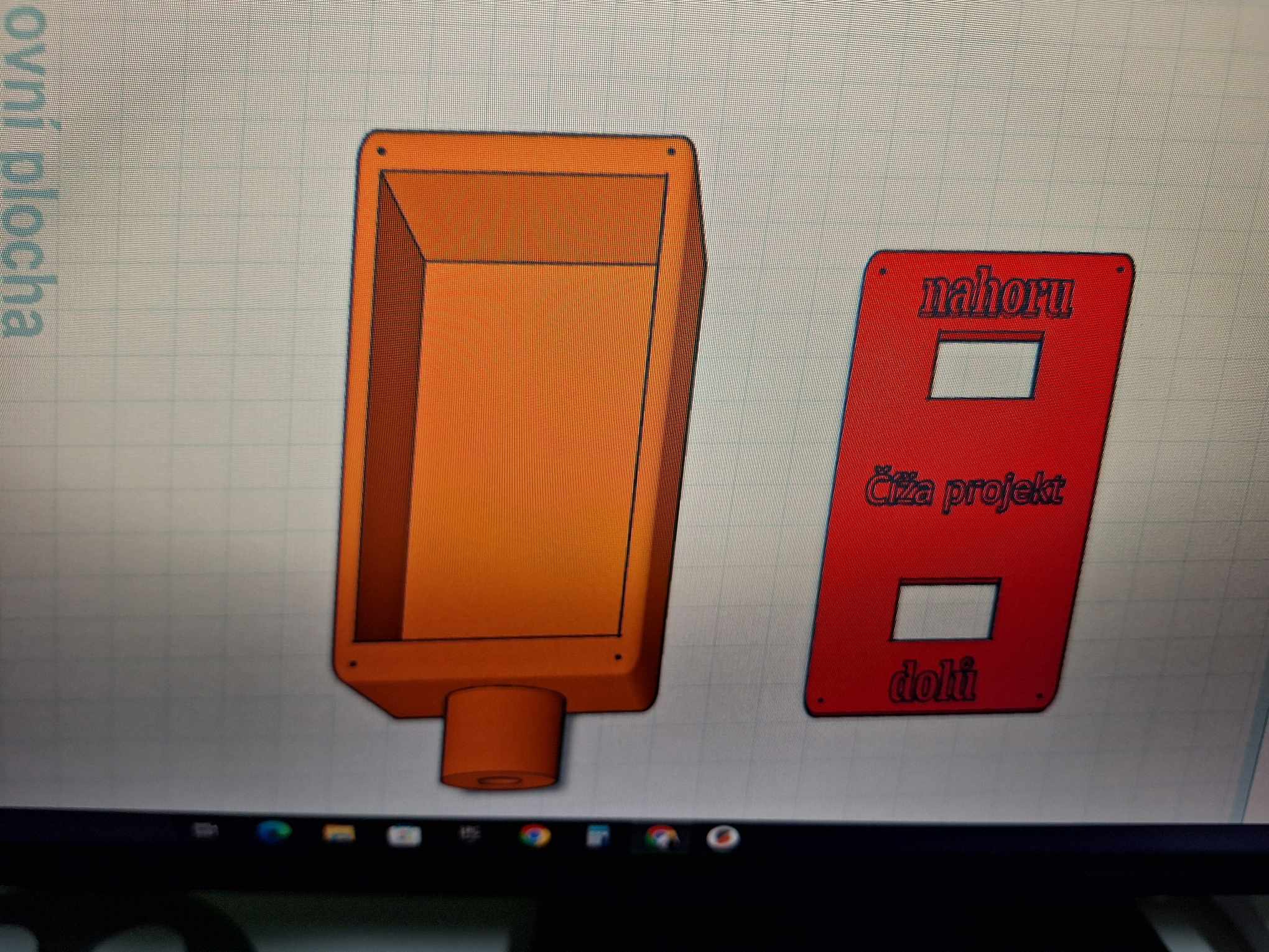 Pouzdro ovladače hydraulického čela