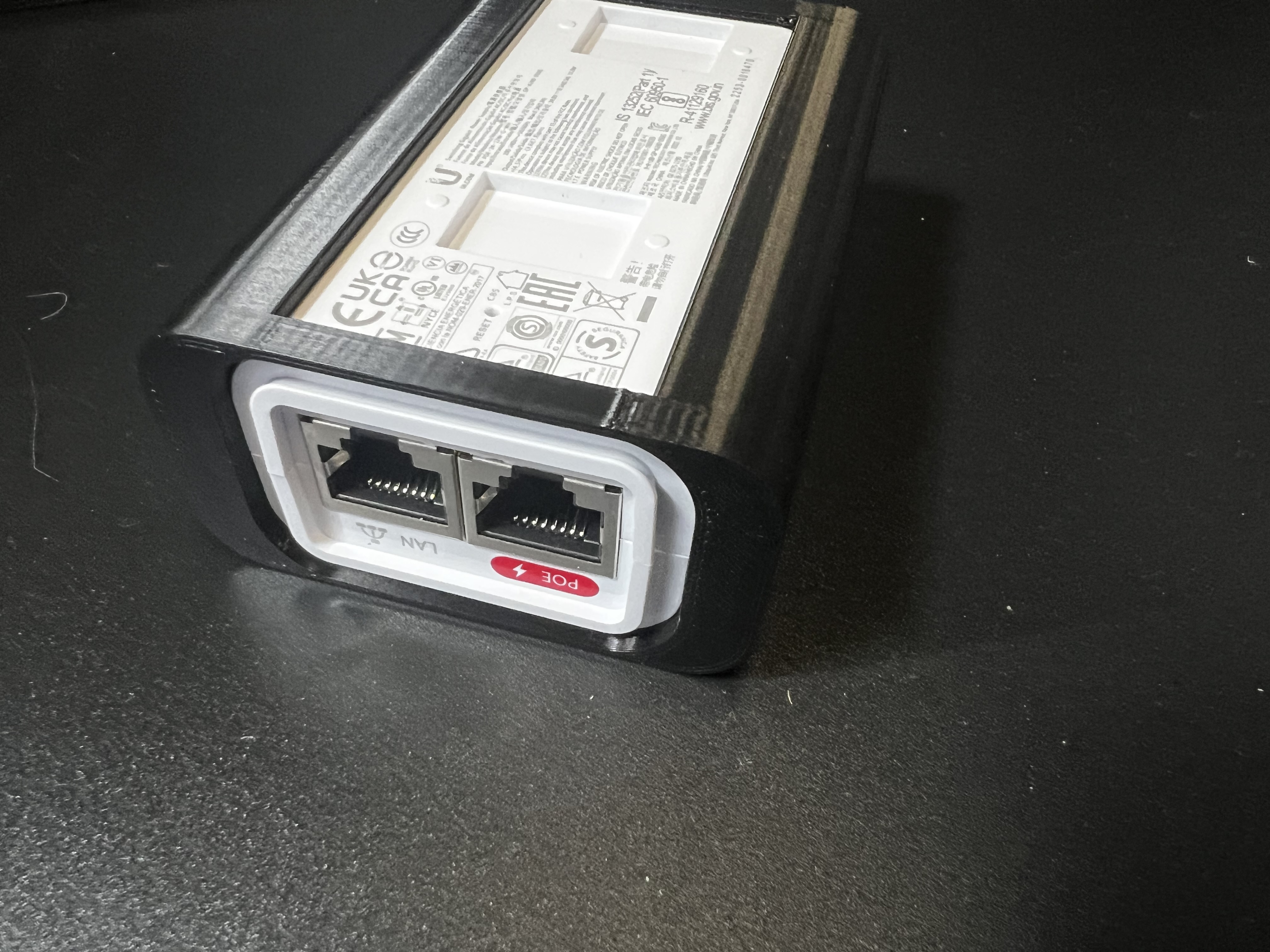 Unifi POE-AF injector to to POE AT adapter