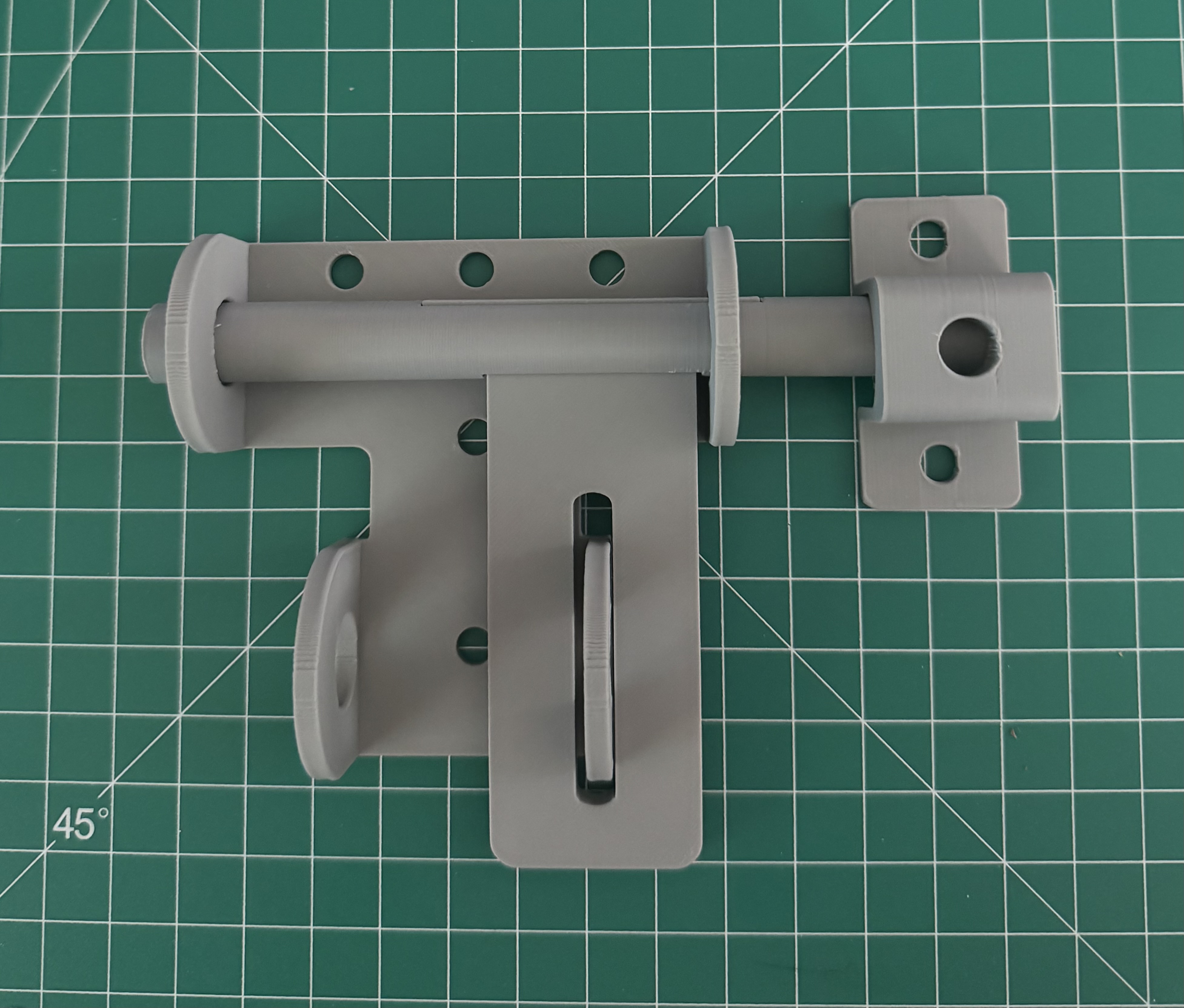 Miniatura 9 do modelo 3D Gate Latch Assembly (lockable)