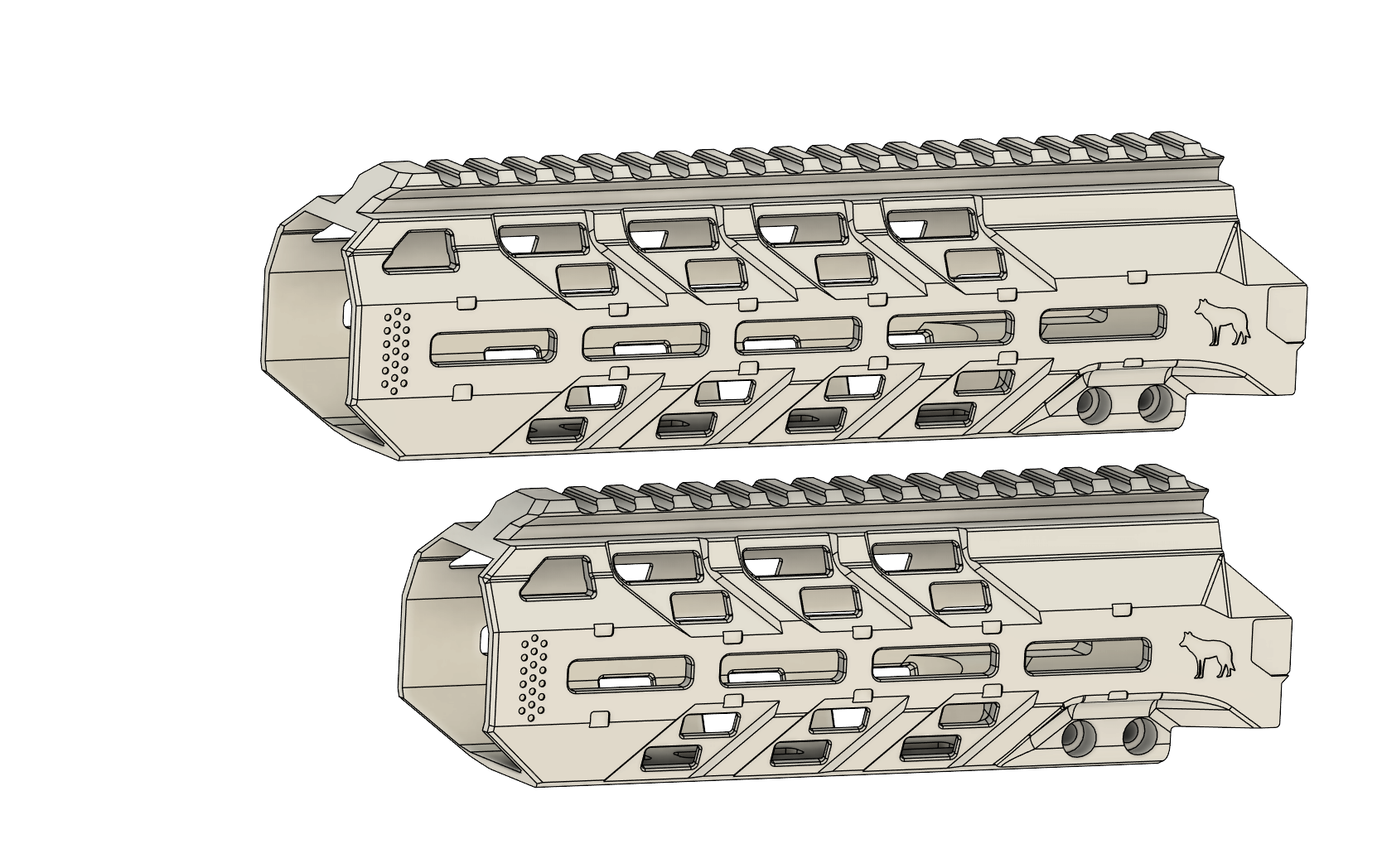 XShot Motorized Piston Pump 'Utonagan' handguard - long version (remix)