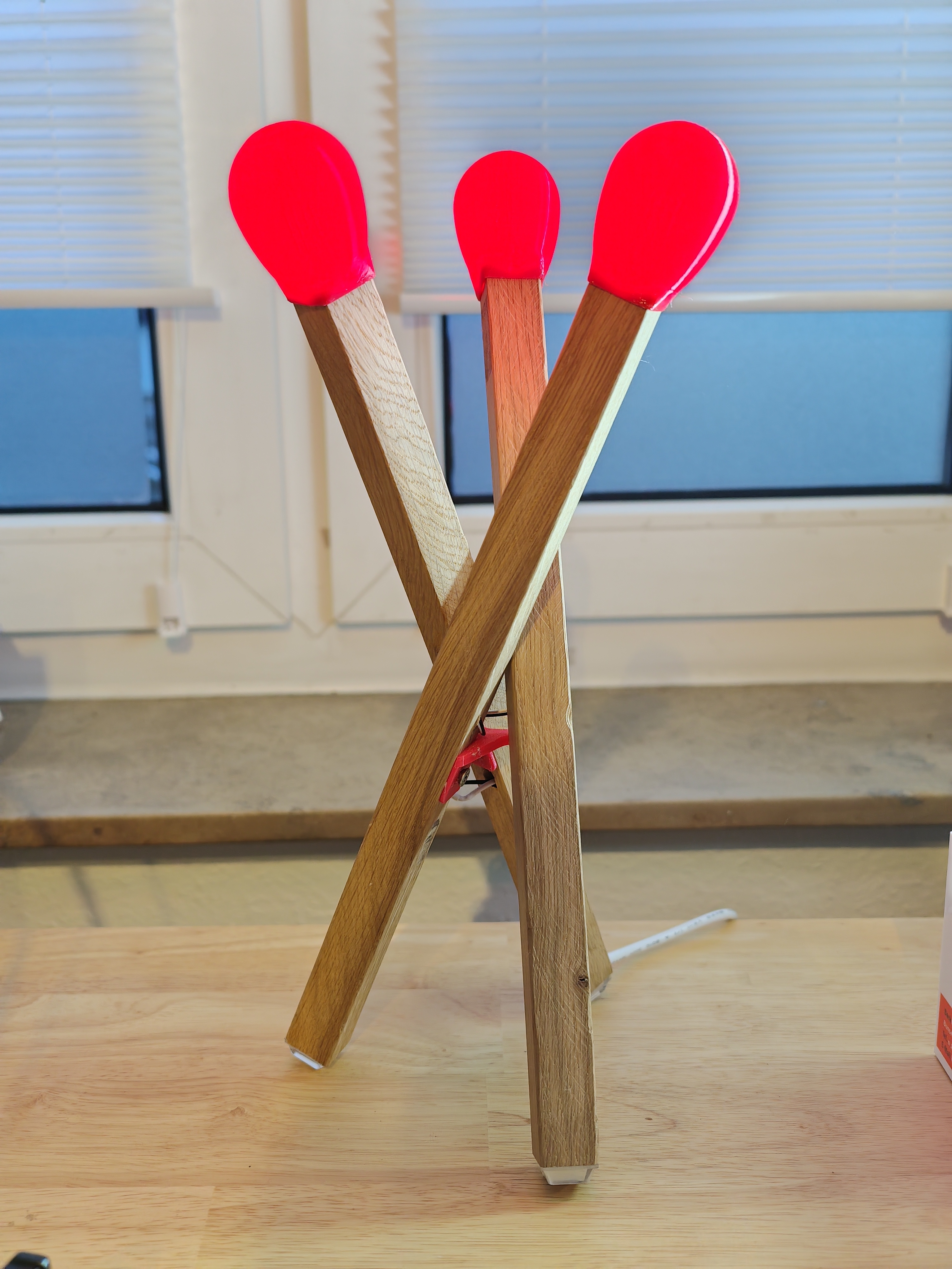 Small Matchstick Lamp (IKEA-based)