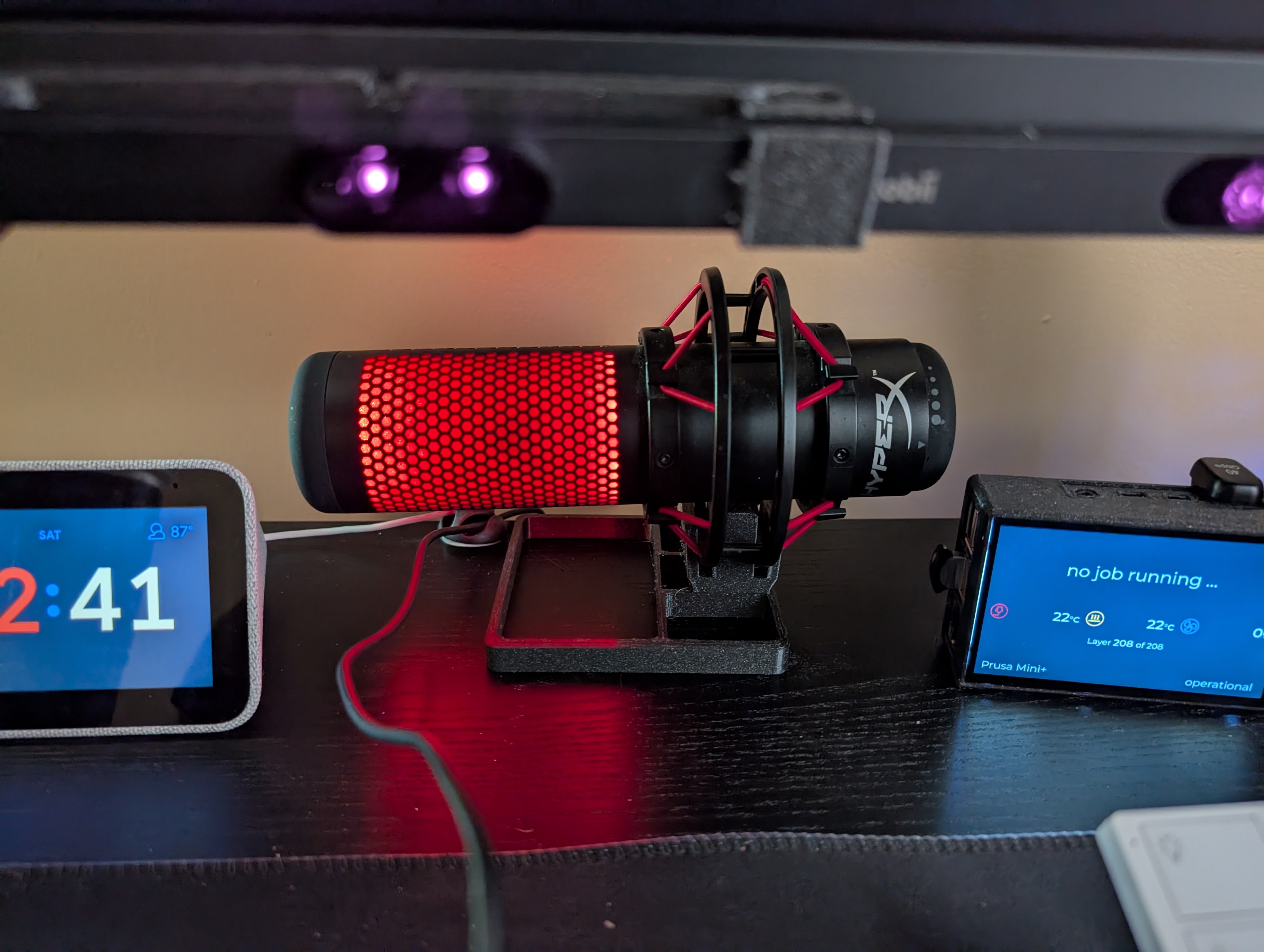 HyperX Quadcast Horizontal mount