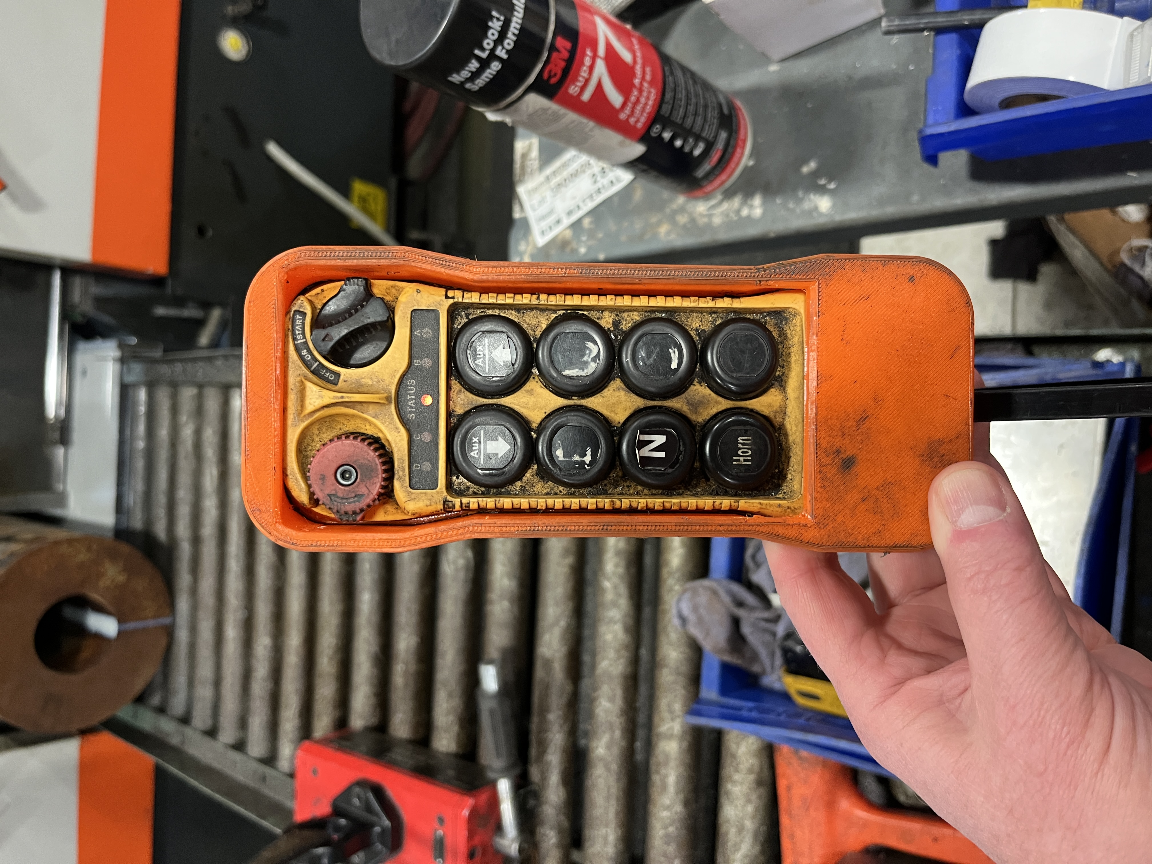 Flex EX2 8-button Crane Remote Protective Cover
