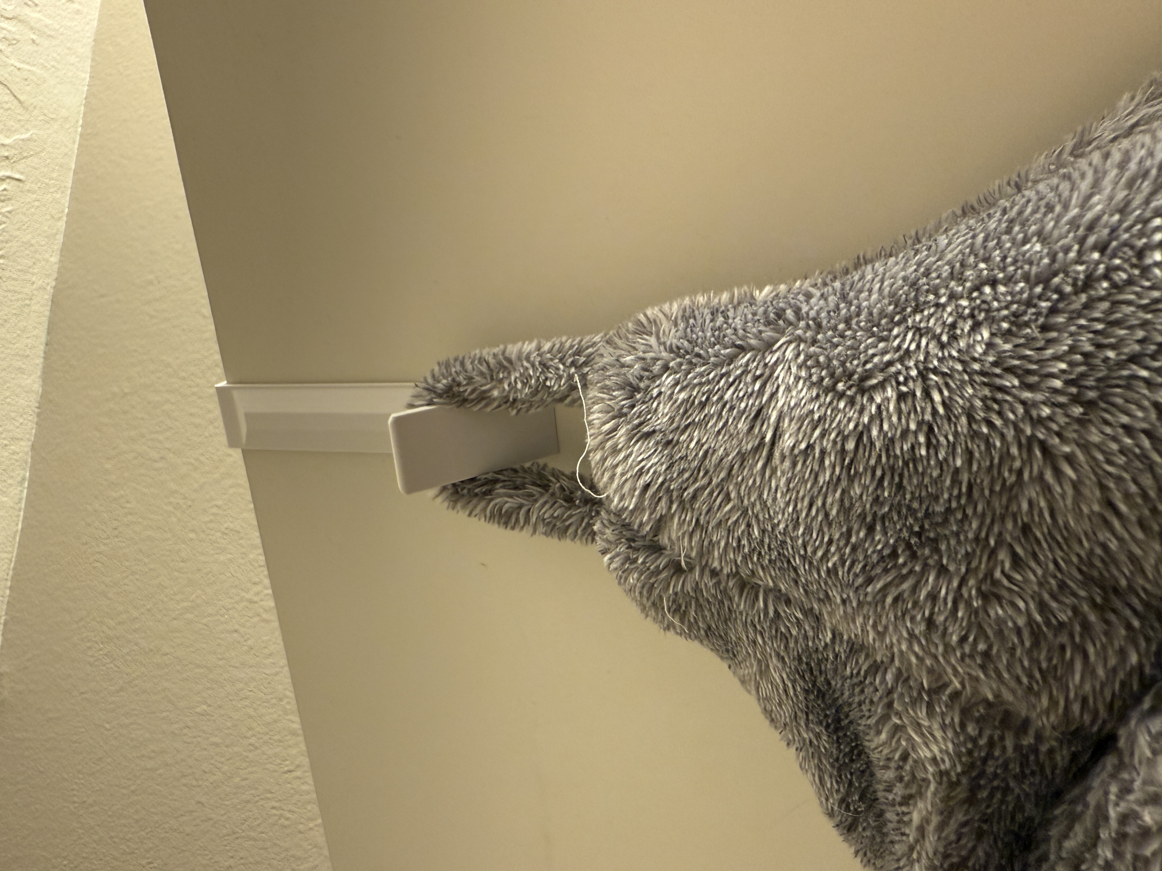 Bath Towel and Coat Hanger for 35mm thick doors