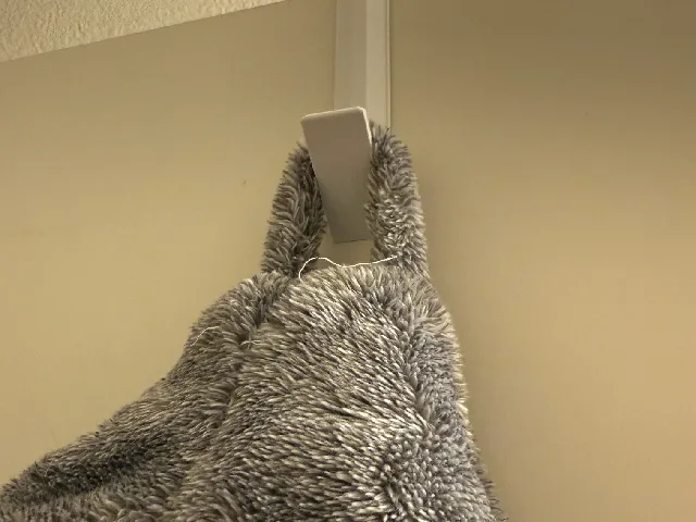 Bath Towel and Coat Hanger for 35mm thick doors