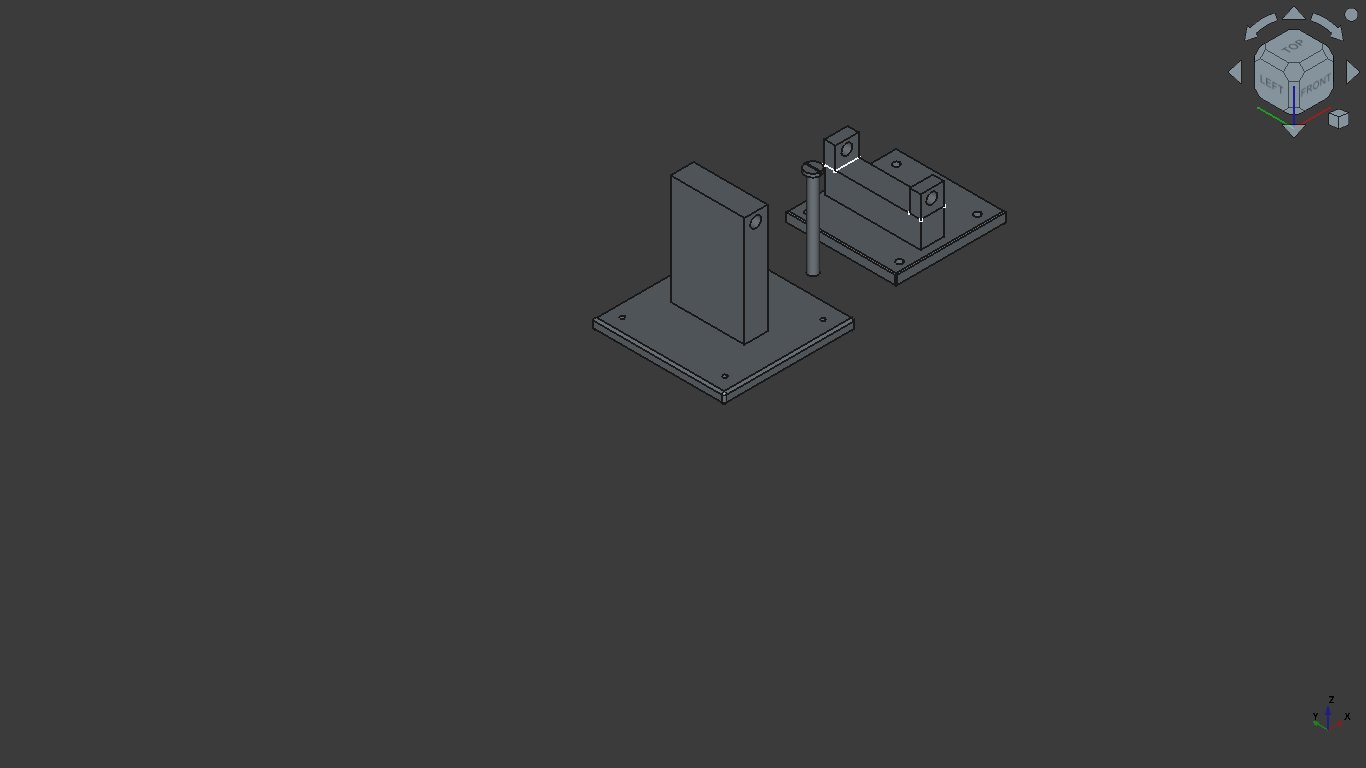 Wall mount for monitor