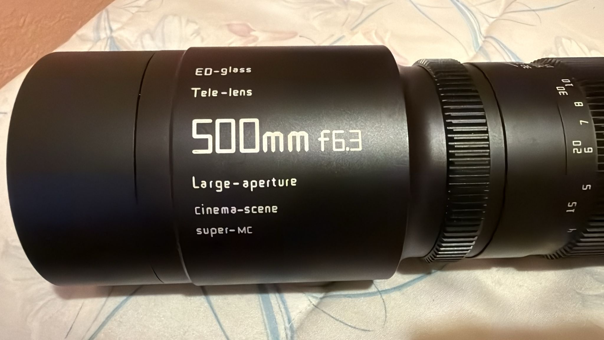 TTArtisan 500mm f6.3  Bahtinov mask