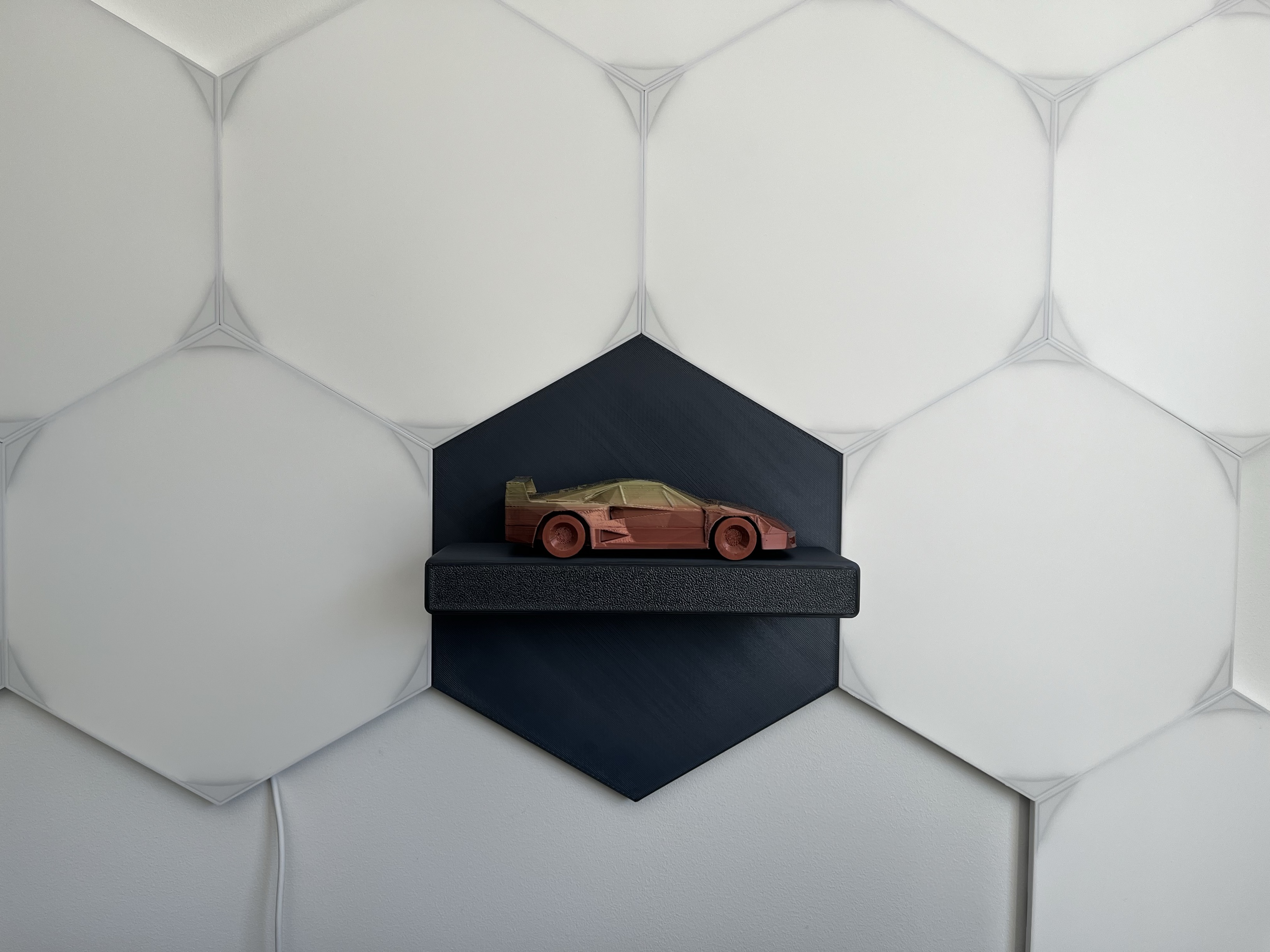 Regal für Nanoleaf/verdeckte Schrauben Shelf for Nanoleaf hidden screws