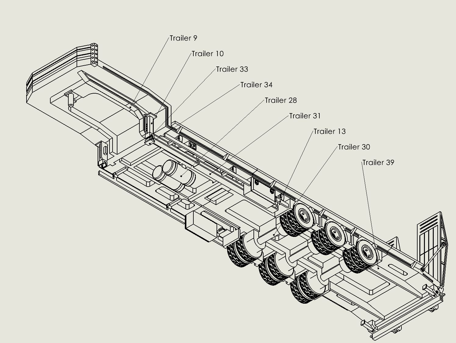 FLATBED TRAILER — miniatura 2
