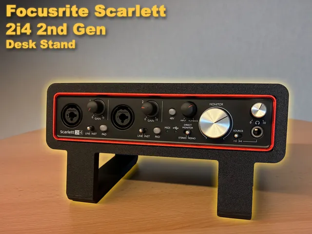 Focusrite Scarlett 2i4 Desk Stand | 2nd Gen