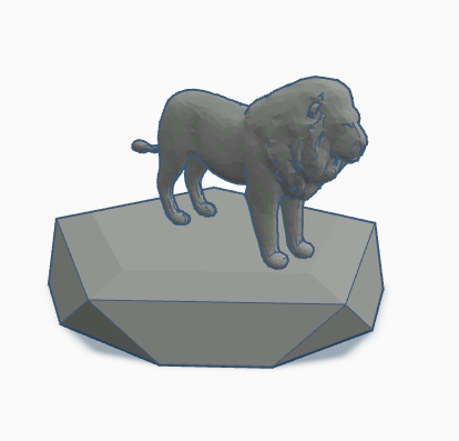 Lion statue — miniatura 5