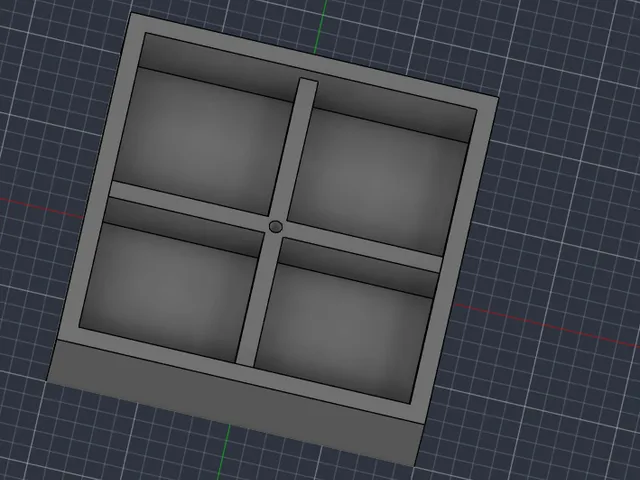 Screw and an organizer