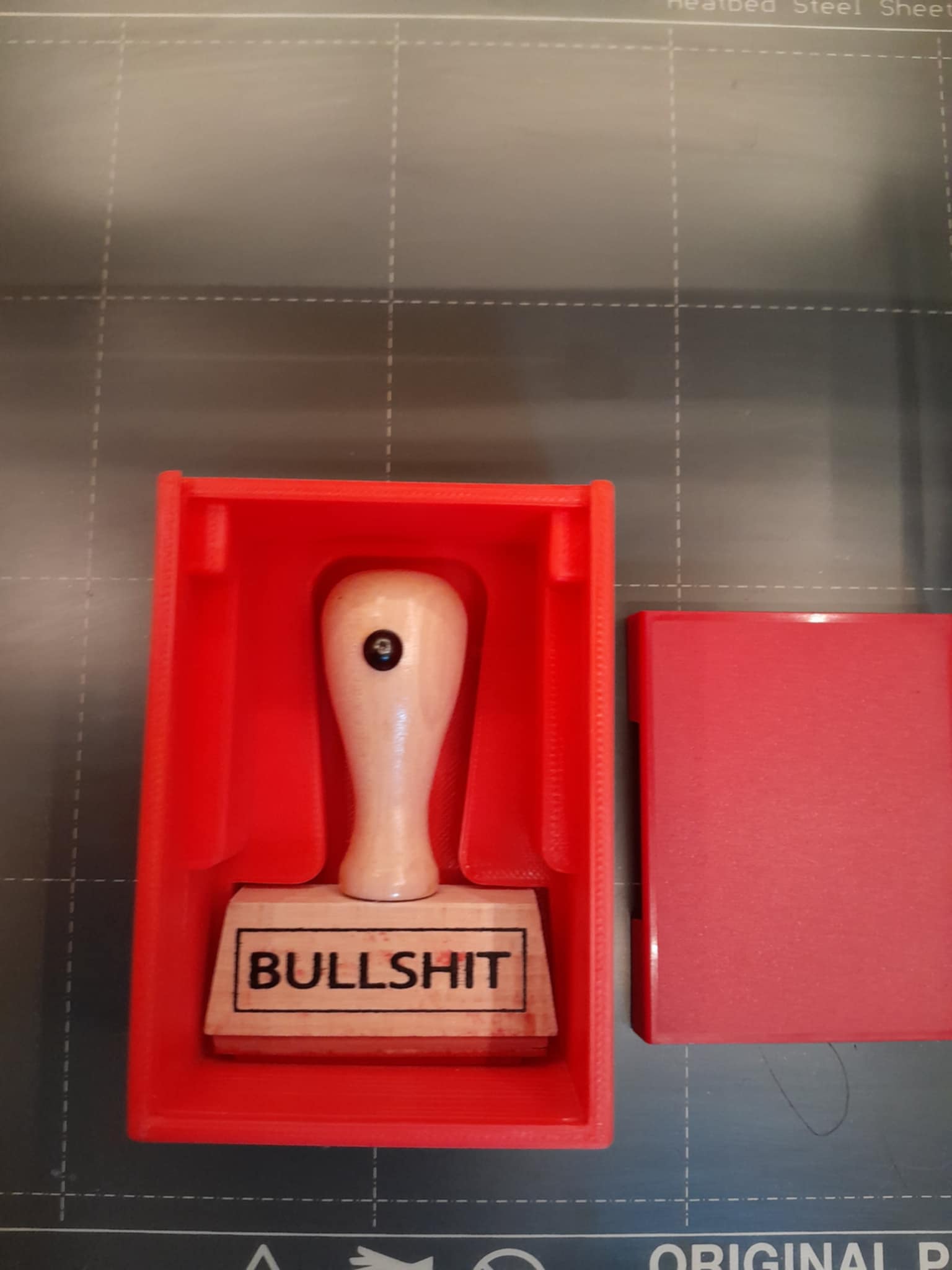 Boite pour tampon