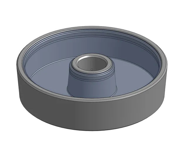>>> BAGEL CREAM CHEESE DISC MOLD V1 <<<