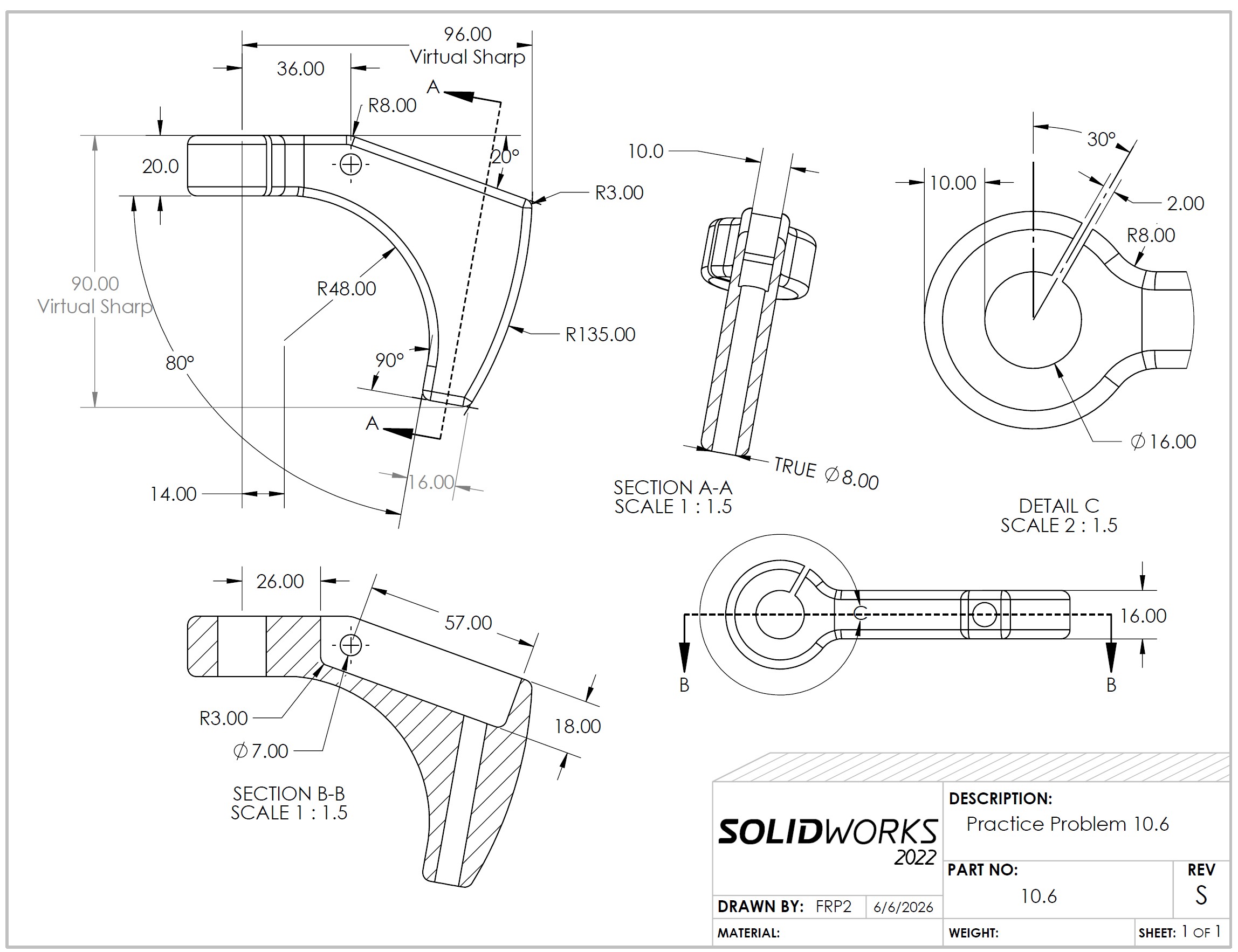 Solidworks Educational Practice Model Database — miniatura 2