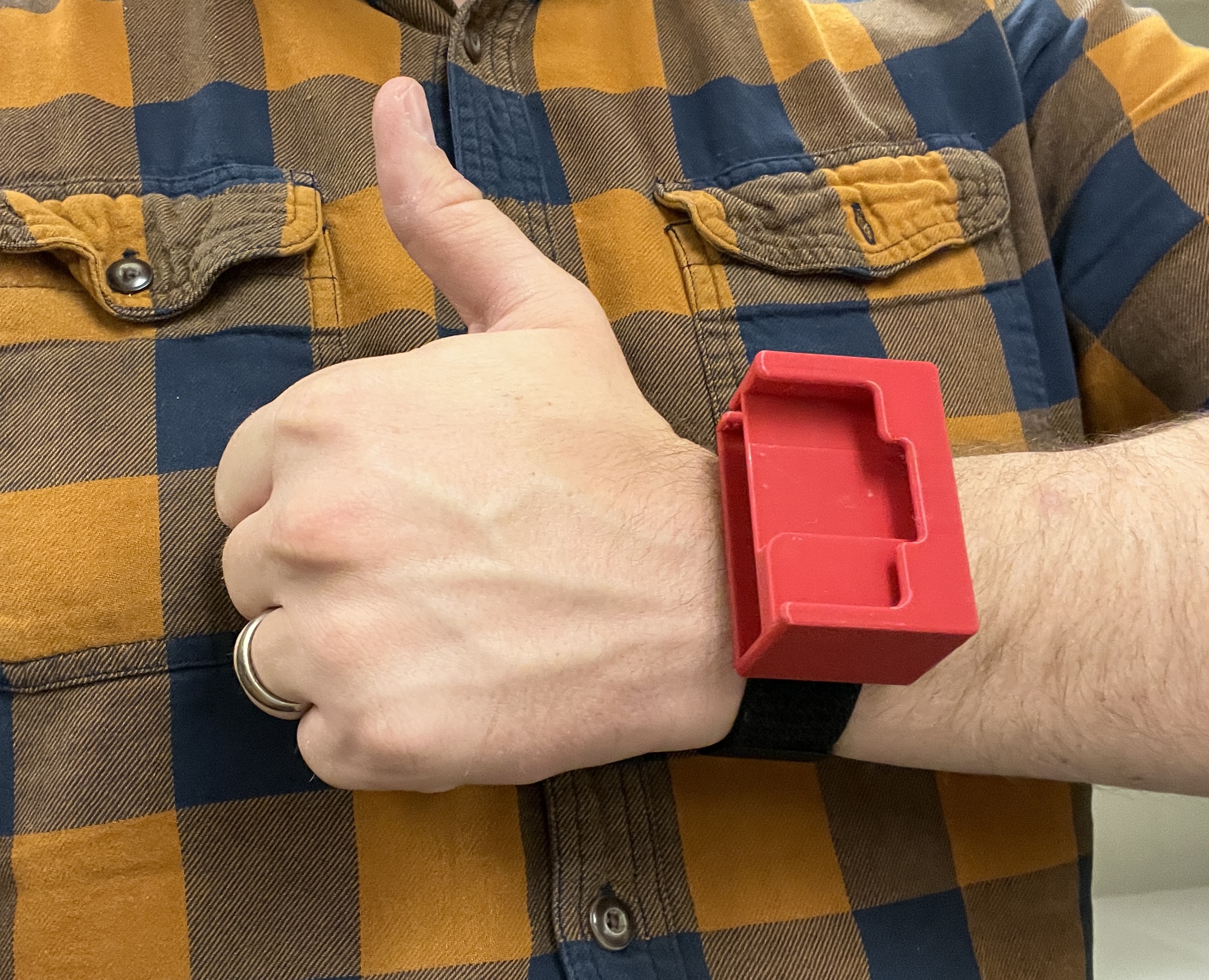 micro:bit Go Case with 1" strap