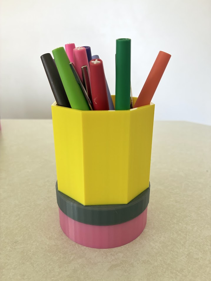 Pencil Shaped Pen Holder