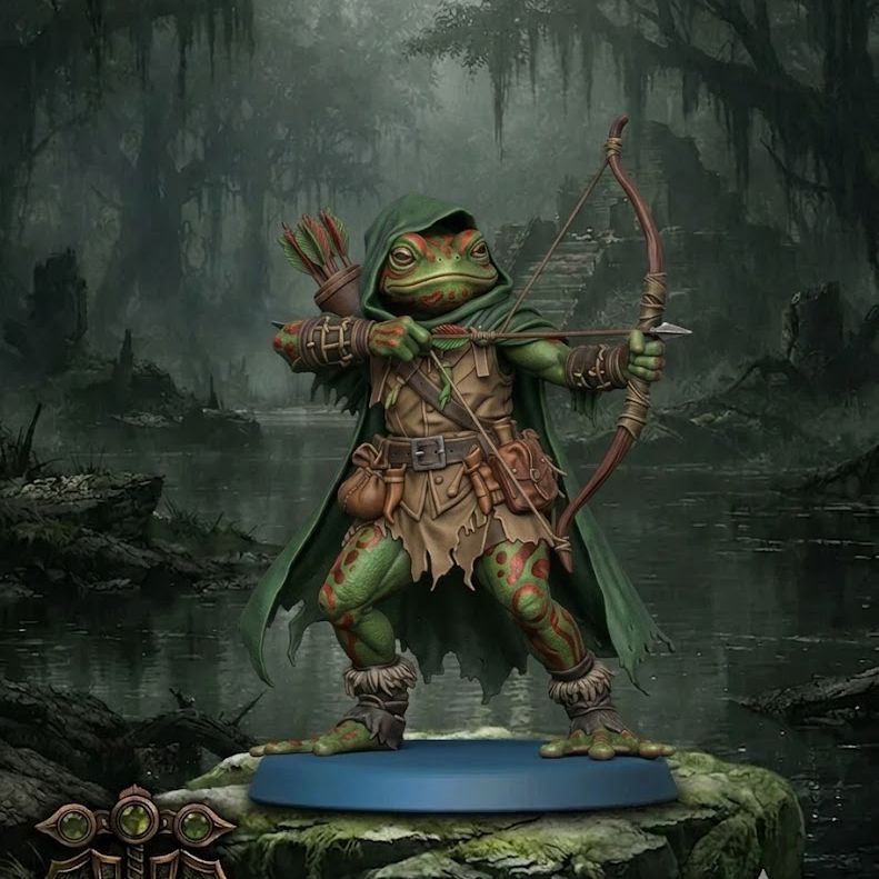 Grung Ranger by Kamikaze Designs | Download free STL model | Printables.com