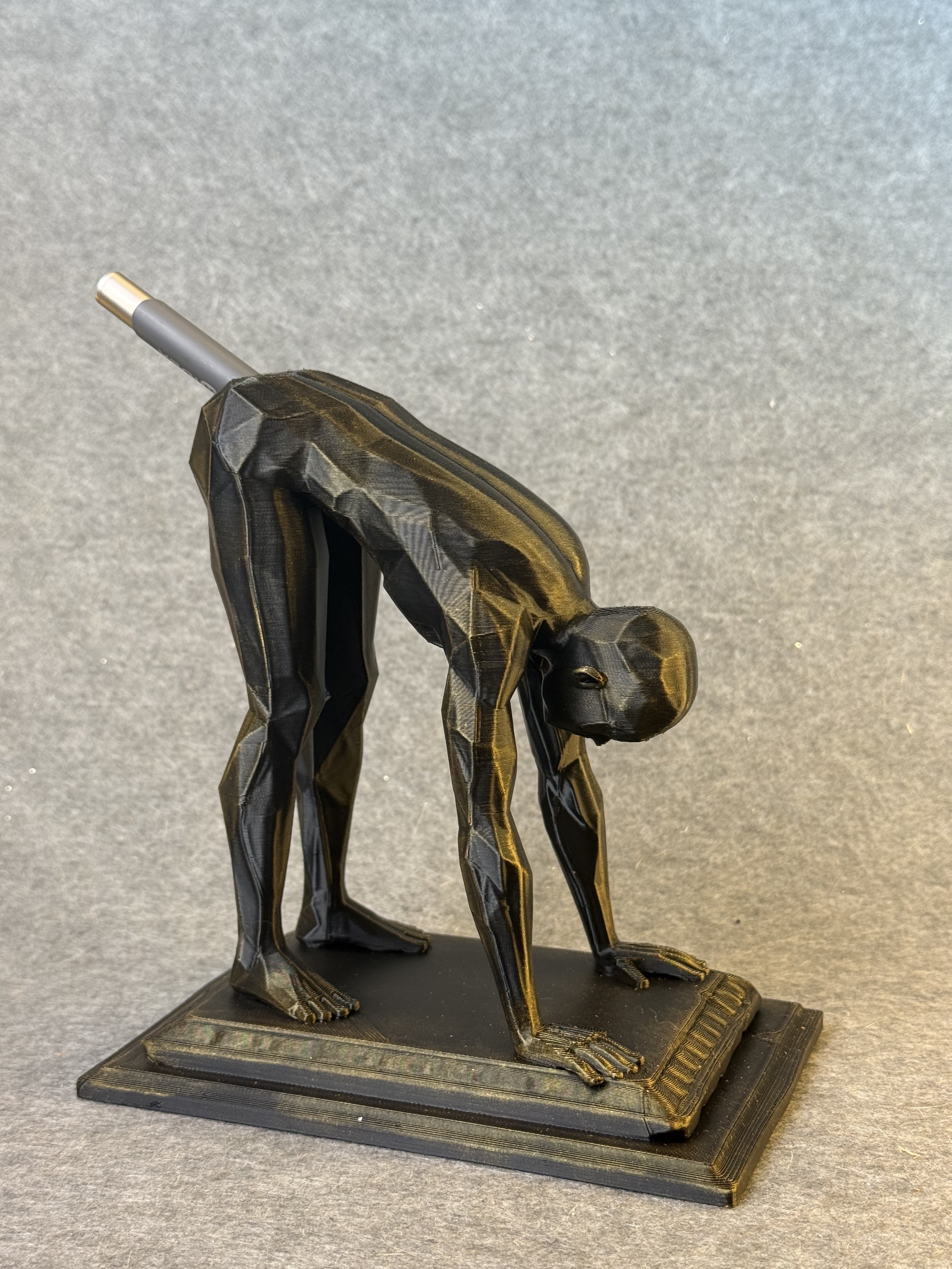 Playful pen holder