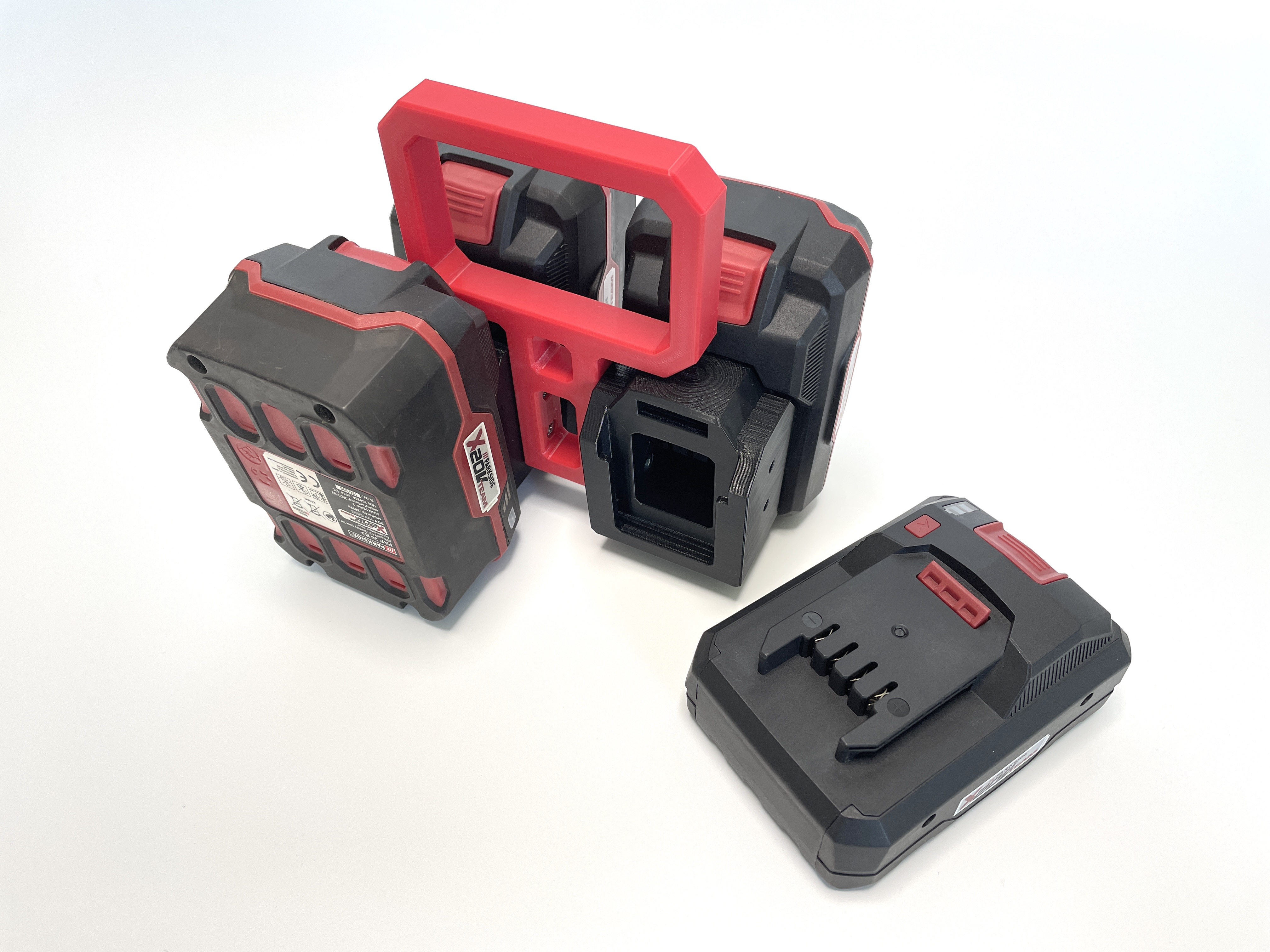 Parkside X20V Battery Carrier 4x