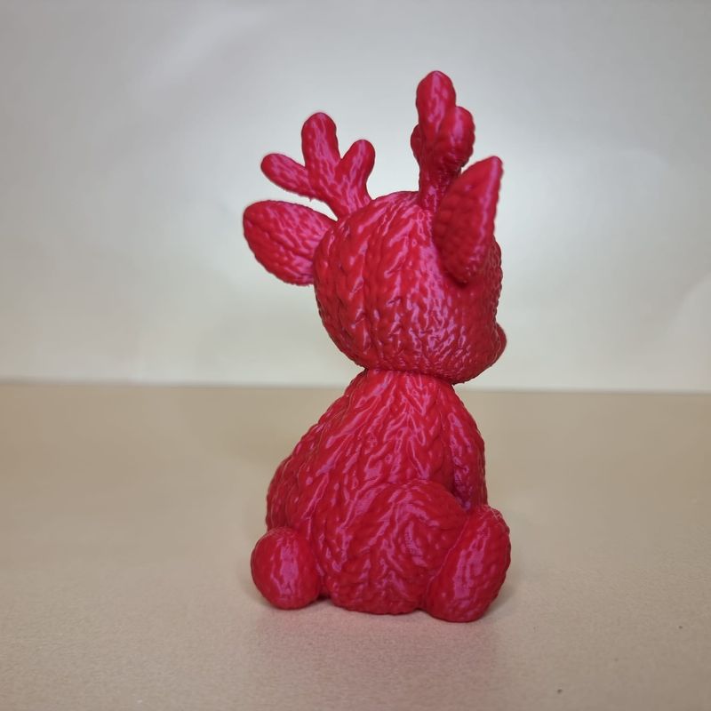 Knitted Christmas Reindeer by 3D MAGIC | Download free STL model ...
