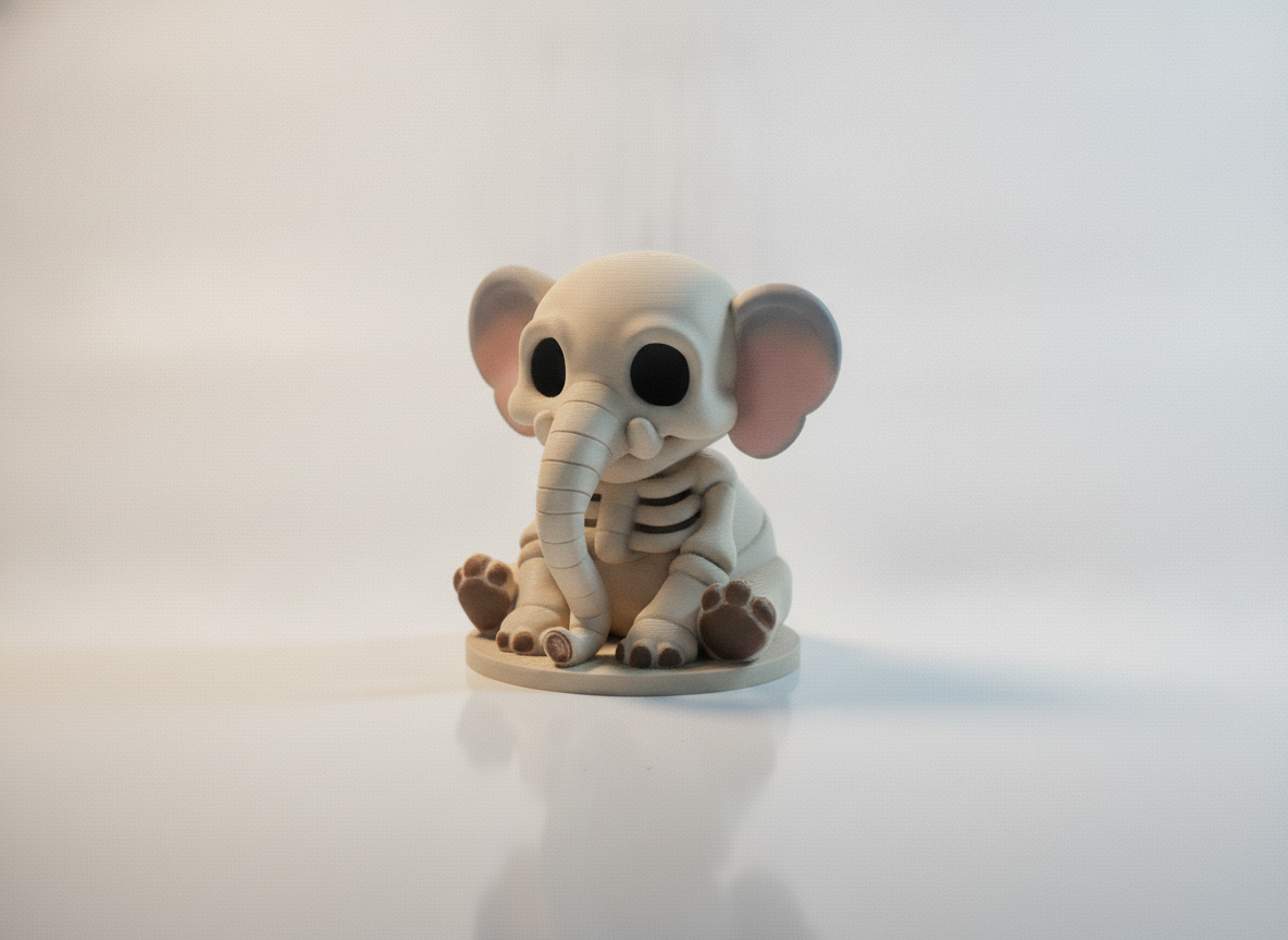 Cute Elephant Skeleton