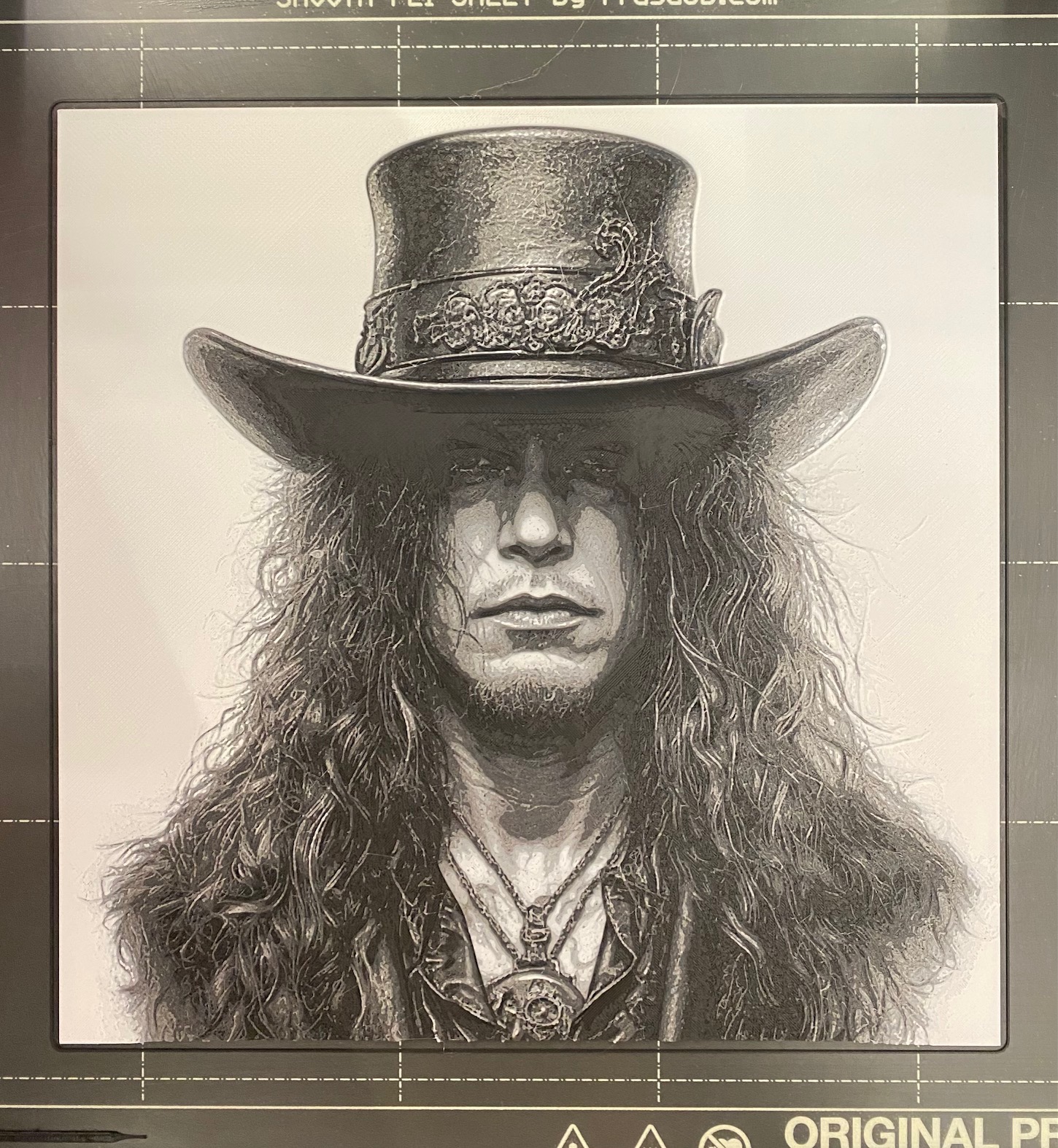 Slash - Hueforge Portrait