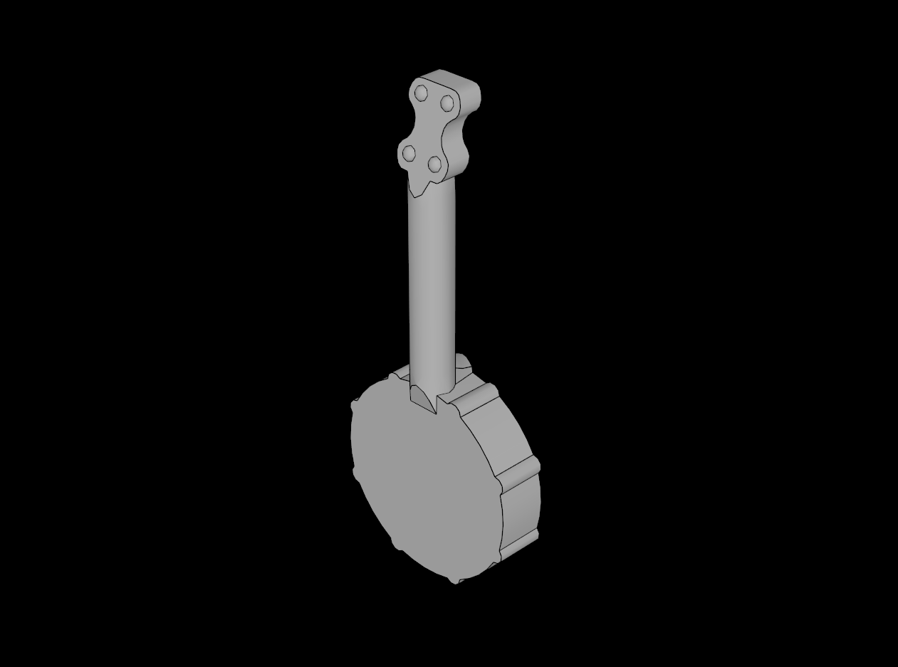 Lego Compatible (80716.dat) Minifig Banjo