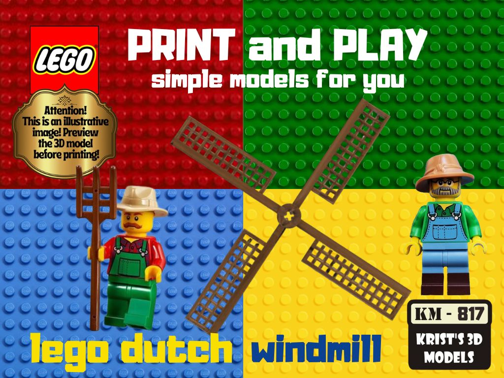 lego dutch windmill