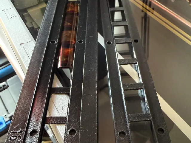 Remixed Darkaegis top part with Dividers for curled 110 film Scanning