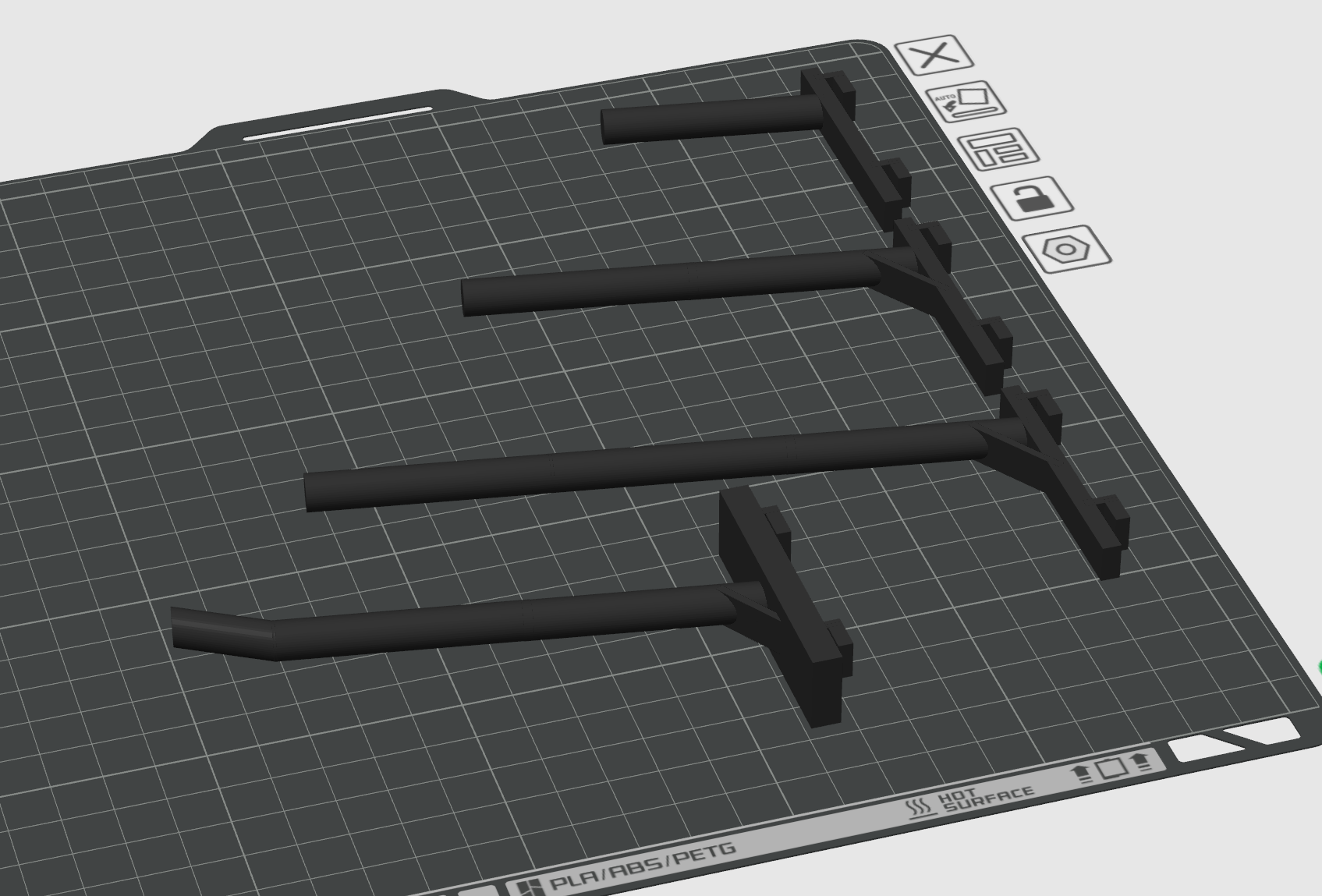 Miniatura 2 do modelo 3D Sovella tool wall hooks
