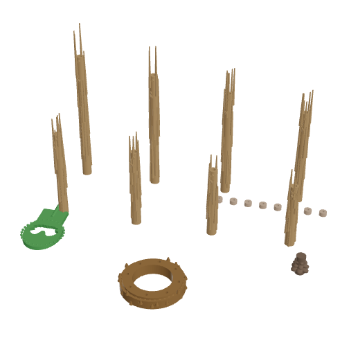 Wilderness wind chime