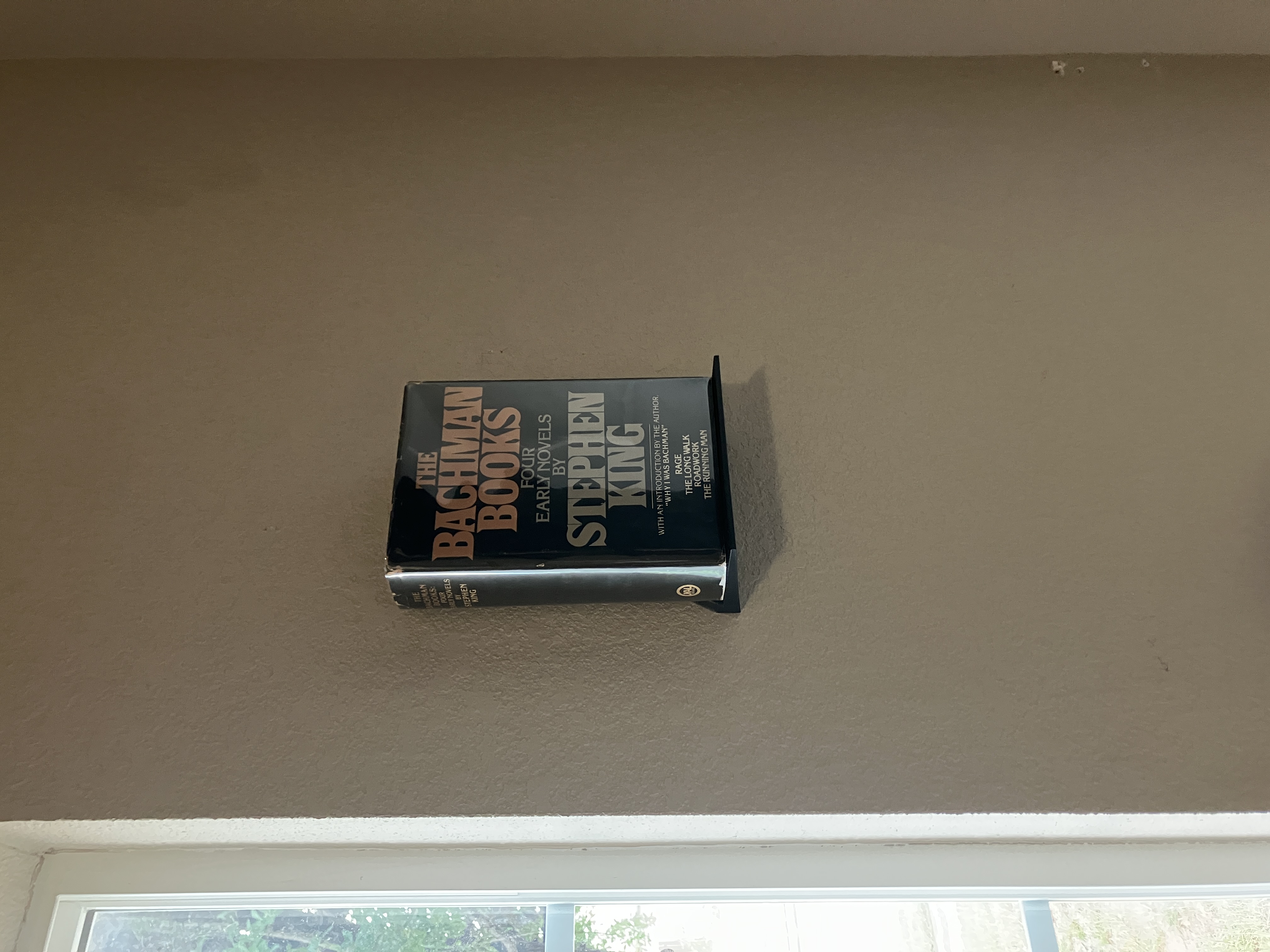 single book wall display