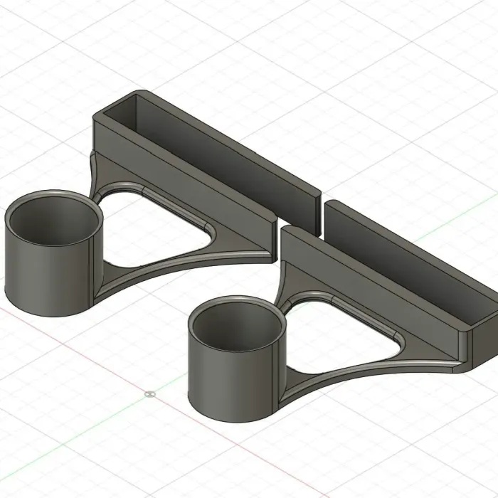 Napkin hanger under the cabinet