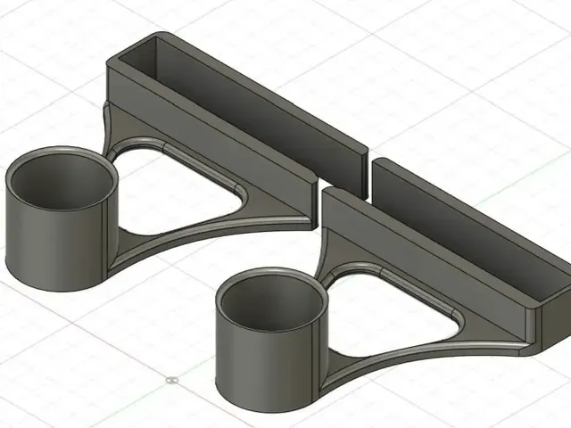 Napkin hanger under the cabinet