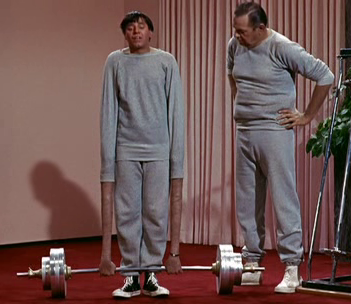 Weightlifting "The Nutty Professor" (1963)