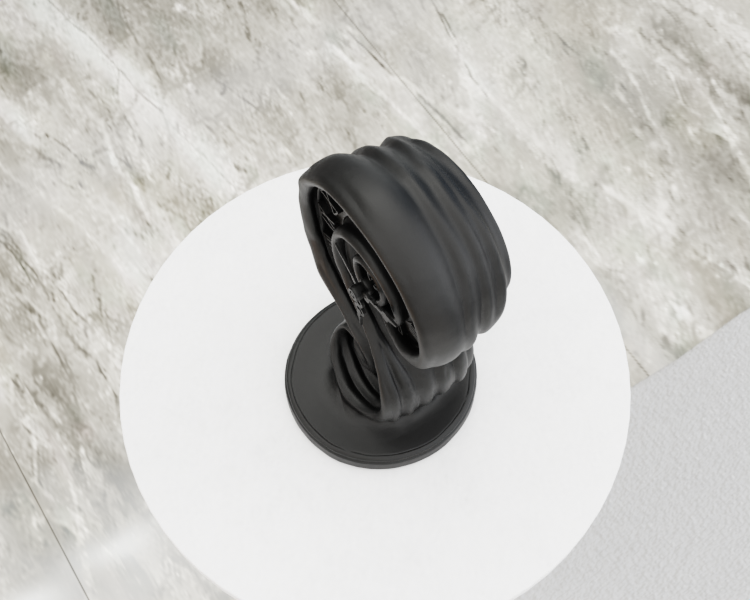 Miniatura 9 do modelo 3D Spiral Clock