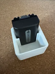 Gridfinity 1x1 2x Sony NP-FW50 Battery Storage